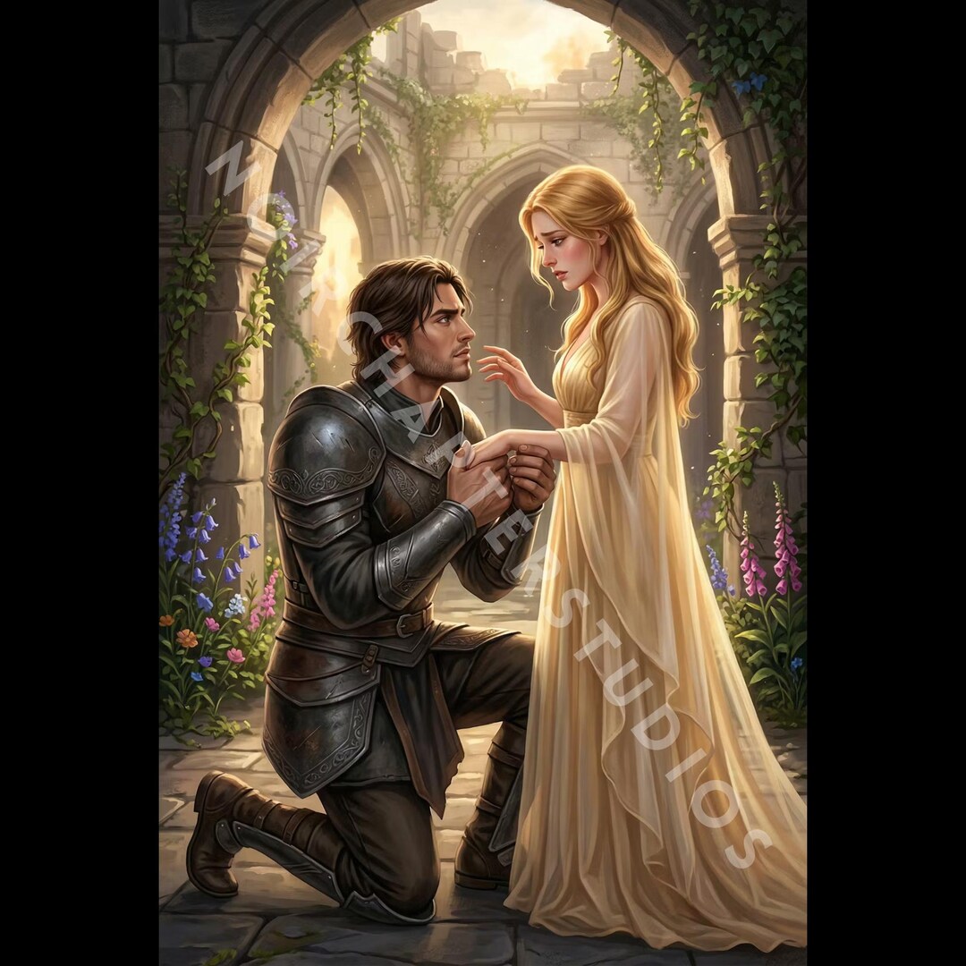 Fantasy Rights Premade Book Cover | Fantasy Romance | Full Rights | Instant Download ...