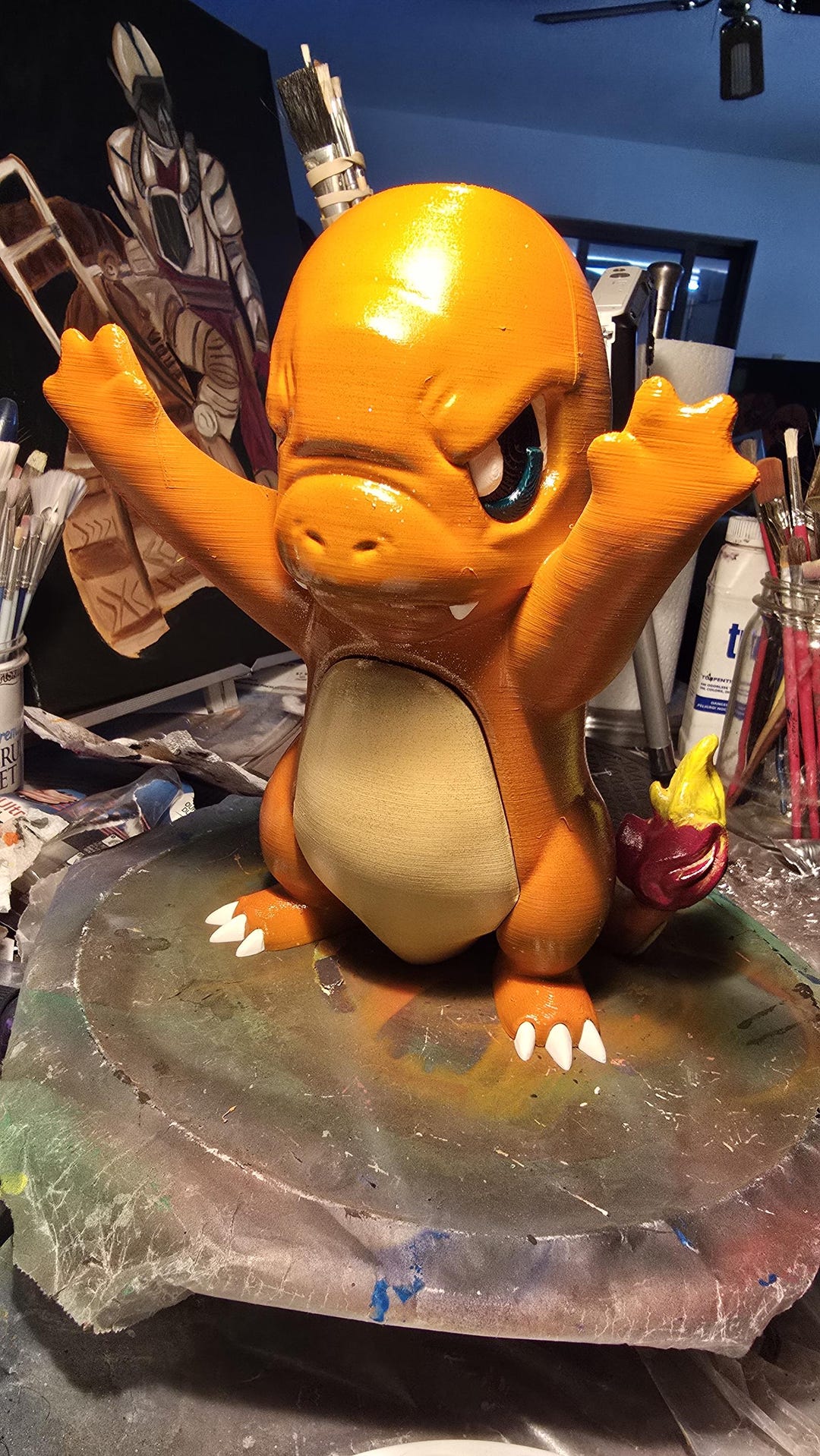 Holographic Angry Charmander - Etsy