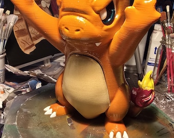 Luminária de janela Charmander