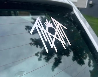 ST sigil | holographic | floral | girly band decal | Sleep | FREE SHIPPING