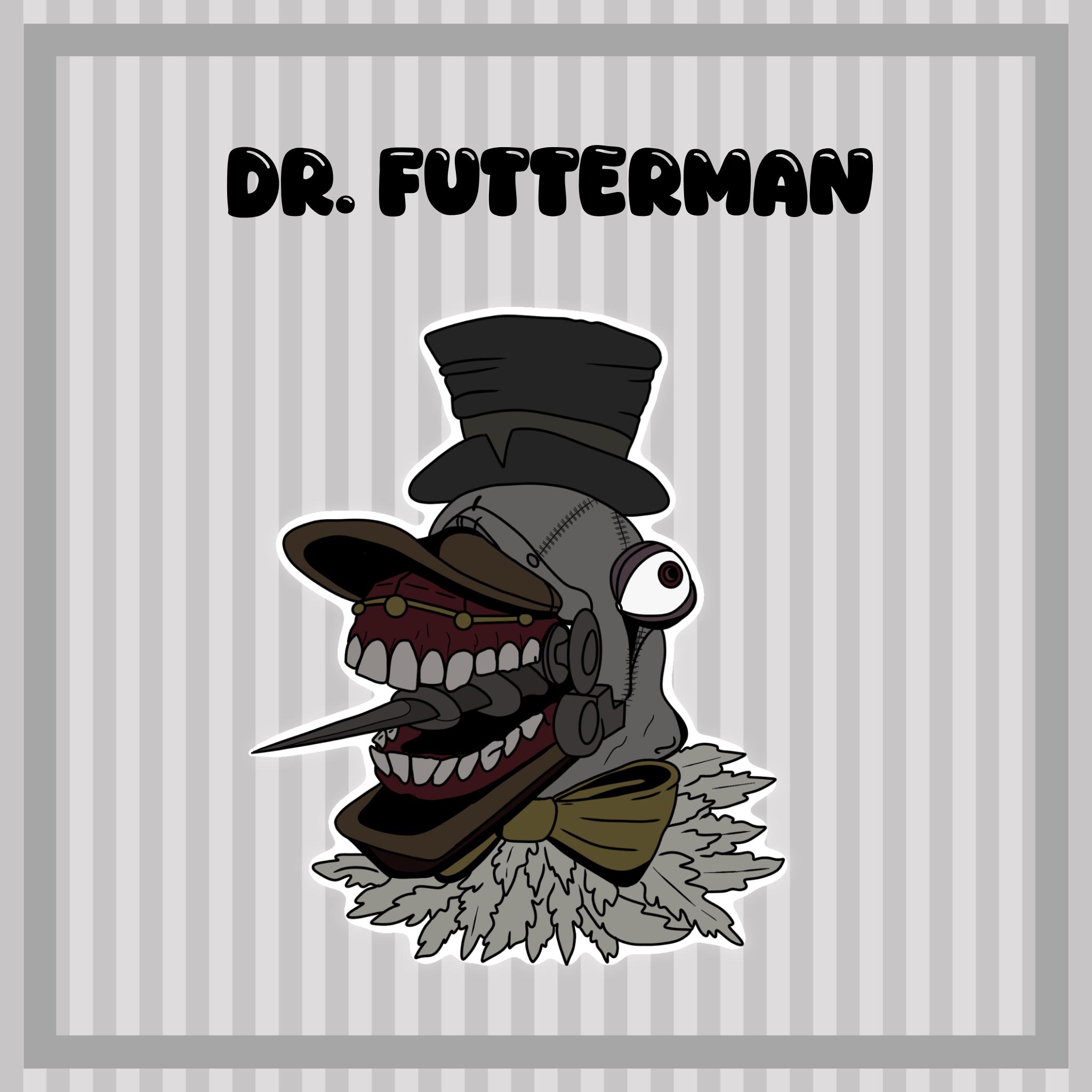 Fan Futterman Dr. Futterman Fan Art Sticker | Waterproof Glossy Vinyl (4 Inches) - Etsy