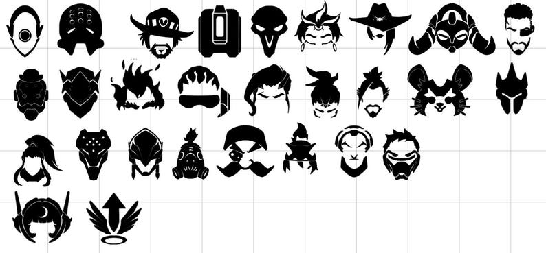Overwatch Icon Vinyl Decal - Etsy