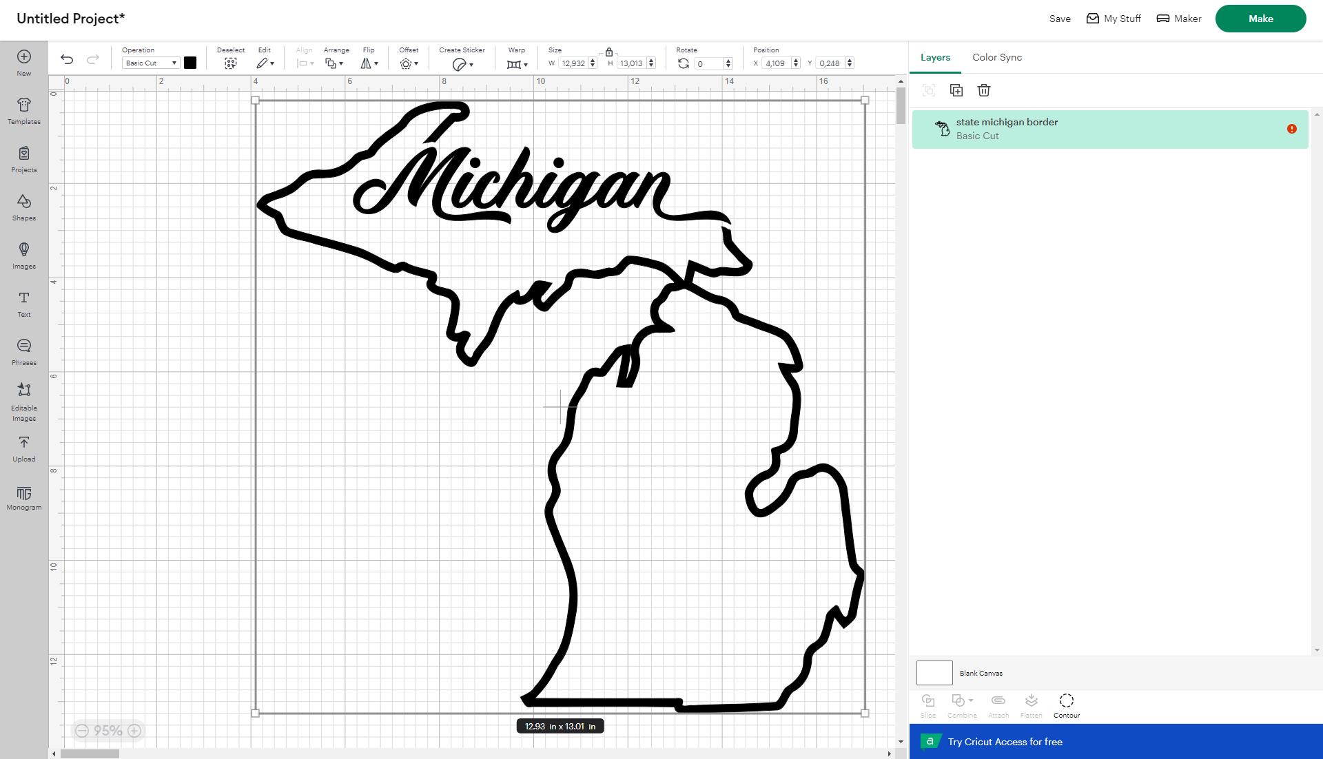 Michigan M Dxf File Michigan State Outline,michigan Map Cut File,state Border Svg Png Dxf ...