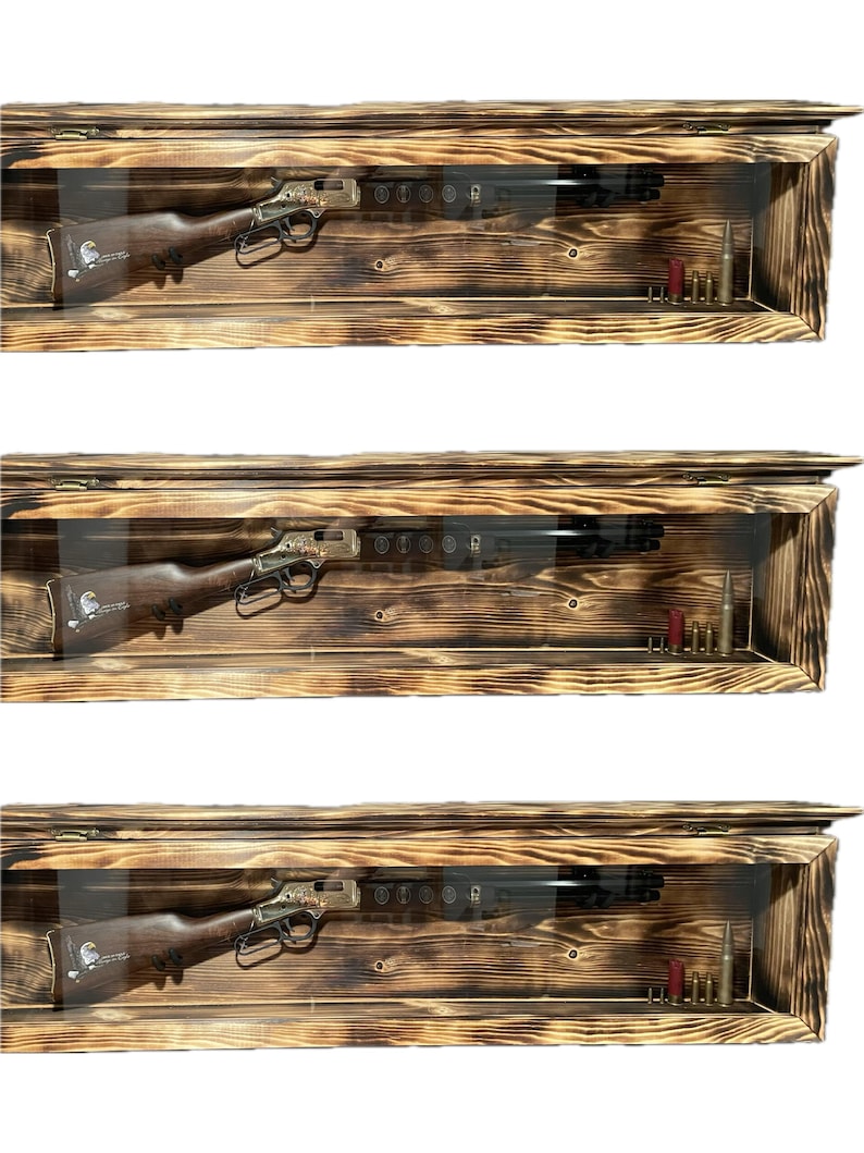 Custom Engraved Wooden Rifle Case | Hardwood Shotgun Storage Box ...