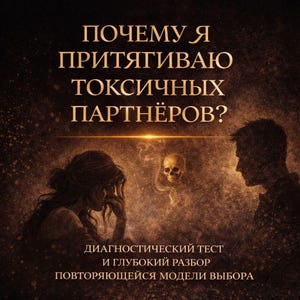 Why Do I Attract Toxic Partners? Relationship Pattern Test, Trauma Bond & Attachment Style Analysis (Printable PDF Workbook)
