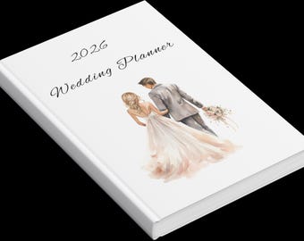 2026 Wedding Planner Digital | Bridal Planning Binder | Checklist | Instant Download