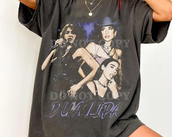 Comfort Colors Dua lipa Tour T-shirt