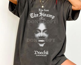 Comfort Colors Doechii Swamp Ruler Live From Swamp Tour 2026 Merch T-shirt