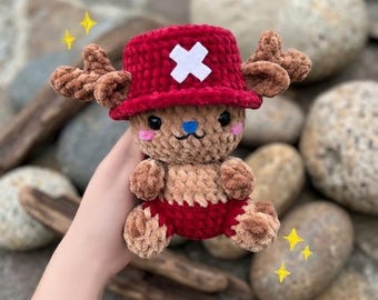 Patrón de amigurumi de chopper a crochet en PDF, patrón de crochet de chopper, descarga instantánea, chopper a crochet, patrón de crochet de chopper