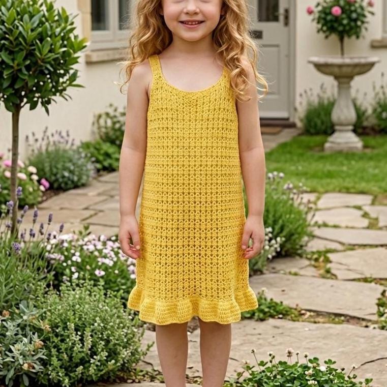 39 Adorable Crochet Patterns for Girls’ Dresses to Make for Special Occasions and... 38 Baby Girl Dress Crochet