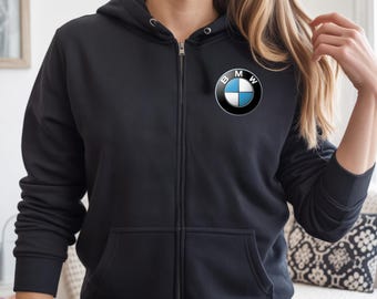 Bmw Full Zip Hoodie
