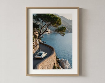 Porsche Wall Art: Framed Photography, Coastal Wall Art, Framed Prints, Landscape Print, Framed Wall Art, Home Decor, Wall Art Prints