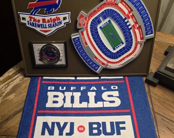 Buffalo Bills Coin Holder For Table Or Wall