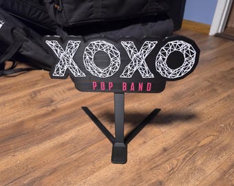 The Kickstand - Custom Bass drum logo without breaking the bank