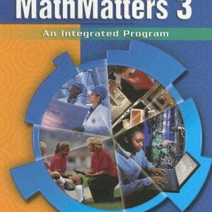 McGraw Hill MathMatters 3: An Integrated Program - Condition GOOD