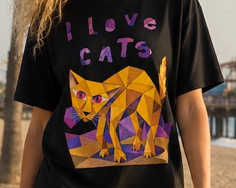 Cat lovers t-shirt
