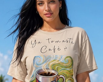 Espresso art style t-shirt