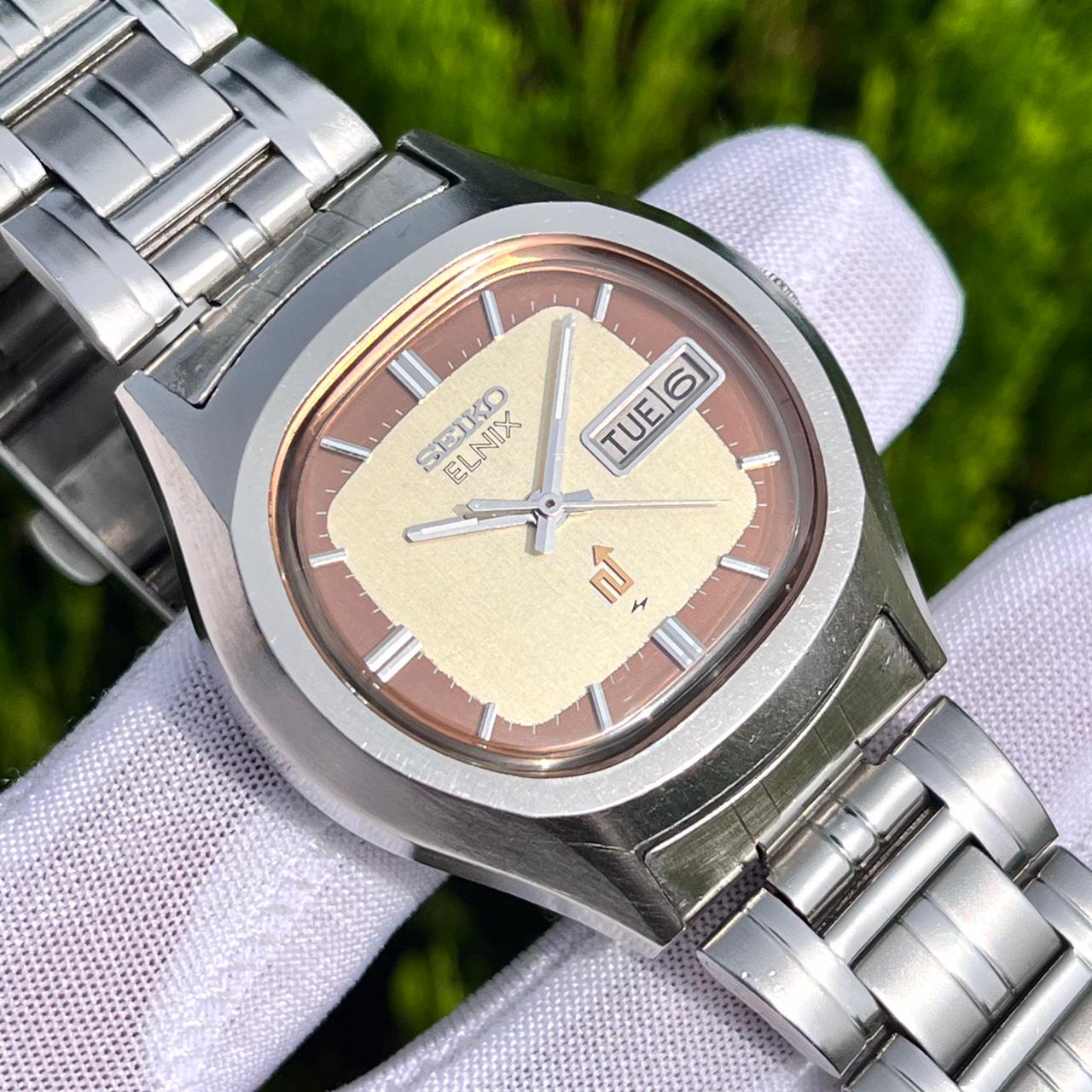 訳あり ヴィンテージ セイコー SEIKO エルニクス ELNIX メンズ腕時計