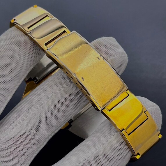 Vintage Mamadeah Automatic Red Ruby Double Dial 4… - image 13