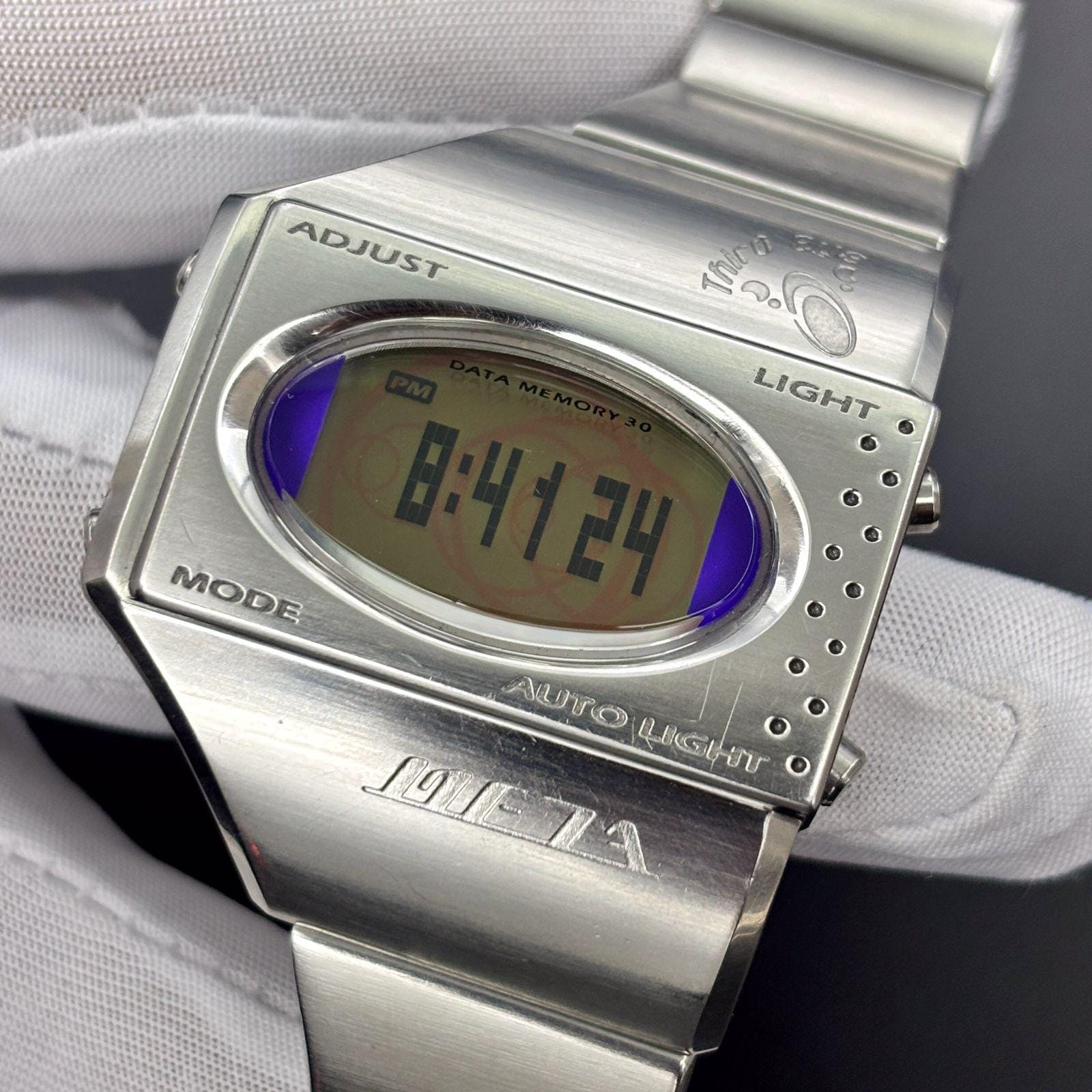 購*。様 ヴィンテージ CASIO  ME-100 third eye Vintage Casio Meta Third Eye Digital Data Bank Japan Men Watch ME