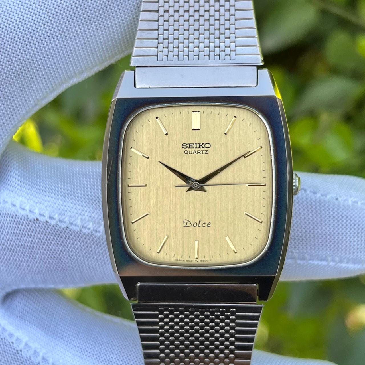 ヴィンテージ SEIKO 5931-5421 超硬タングステン 1989年製 【公式通販】