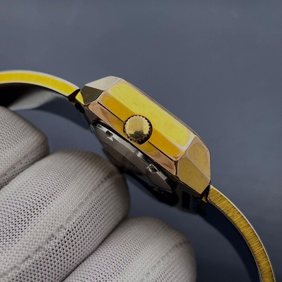 Vintage Mamadeah Automatic Red Ruby Double Dial 4… - image 11