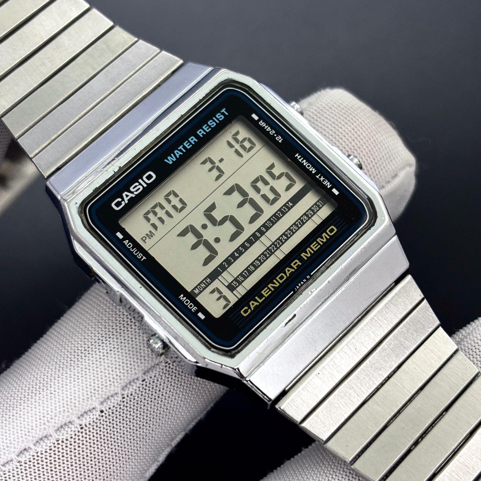 CASIO W-10 80s”Old Casio”Cal.415 Vintage