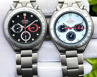 ヴィンテージ シチズン ブルヘッド 67-9020 フライバック クロノグラフ