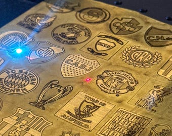 Gepersonaliseerde bronzen badges/afbeeldingen - Upload uw foto