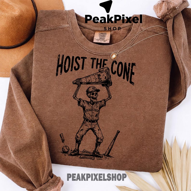 HOIST The Cone PNG, Funny Pittsburgh Baseball Png, Pirates Base ball Meme, Pirate Parrot Mascot Hoist The Cone (Digital Download) image 8