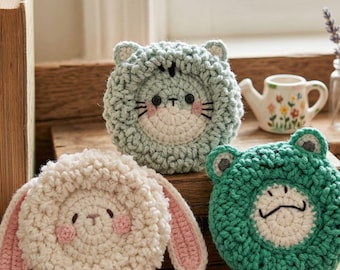 Patroon gehaakte kikker onderzetter: beginnersvriendelijk amigurumi-ontwerp