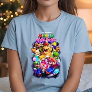 Pakiet 7 Super Mario Galaxy PNG | Clipart filmowy, sublimacja na koszulce i pobieranie plików cyfrowych | Pakiet grafik do gier i grafika o tematyce kosmicznej zdjęcie 4
