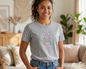 Easter Bunny T-Shirt | Pastel Spring Rabbit Tee