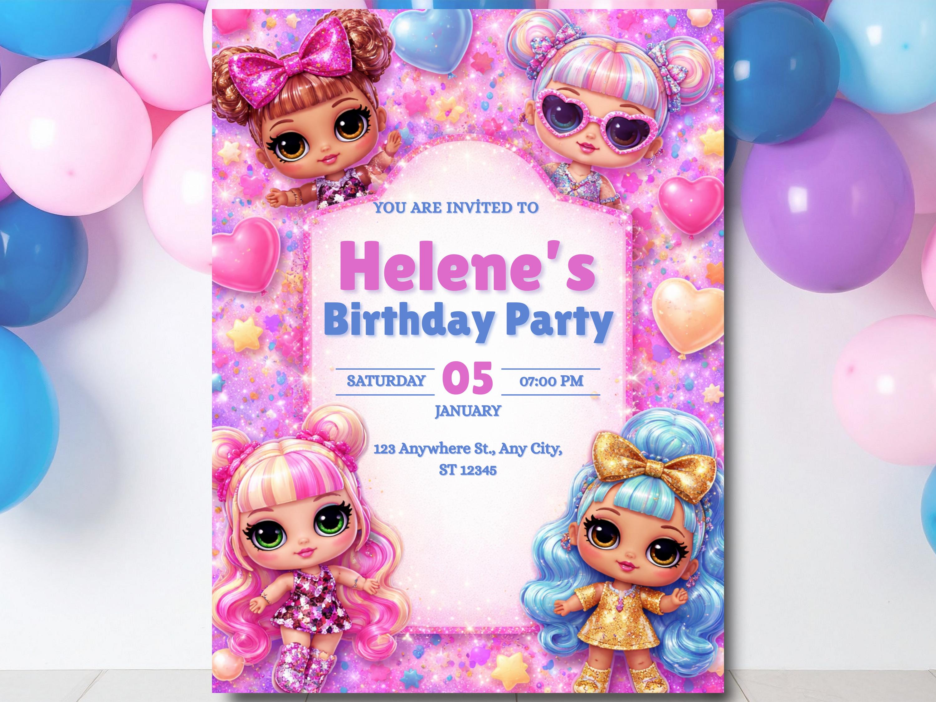 Idées pour un anniversaire LOL Surprise - Le blog de