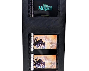 The Little Mermaid (1989) - "Ursula Transforming Ariel" - Authentic 35mm Film Cell - Vintage Handcrafted Memorabilia
