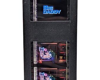 New Dad Gift - Big Daddy (1999) - "Neon Night Light" - Authentic 35mm Film Cell - Vintage Handcrafted Memorabilia