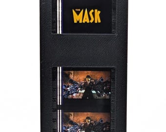 The Mask (1994) - "The Giant Arsenal Scene" - Authentic 35mm Film Cell - Vintage Handcrafted Memorabilia