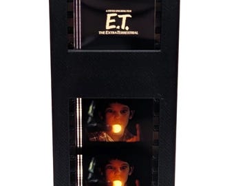 E.T. The Extra-Terrestrial (1982) - "The Glowing Finger" - Authentic 35mm Film Cell - Vintage Handcrafted Memorabilia