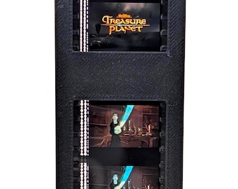 Treasure Planet (2002) - "The Map" Projection - Authentic 35mm Film Cell - 3D Printed Display