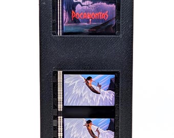 Pocahontas (1995) - "Just Around the Riverbend" - Authentic 35mm Film Cell - 3D Printed Display