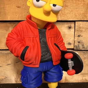 3D Printed Urban Bart Figurine, 11.5"