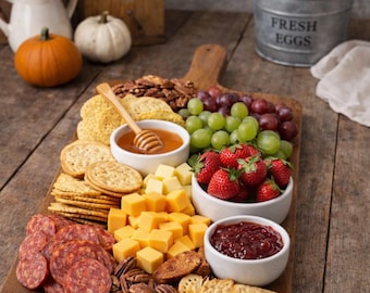 Wooden Charcuterie * Serving Board