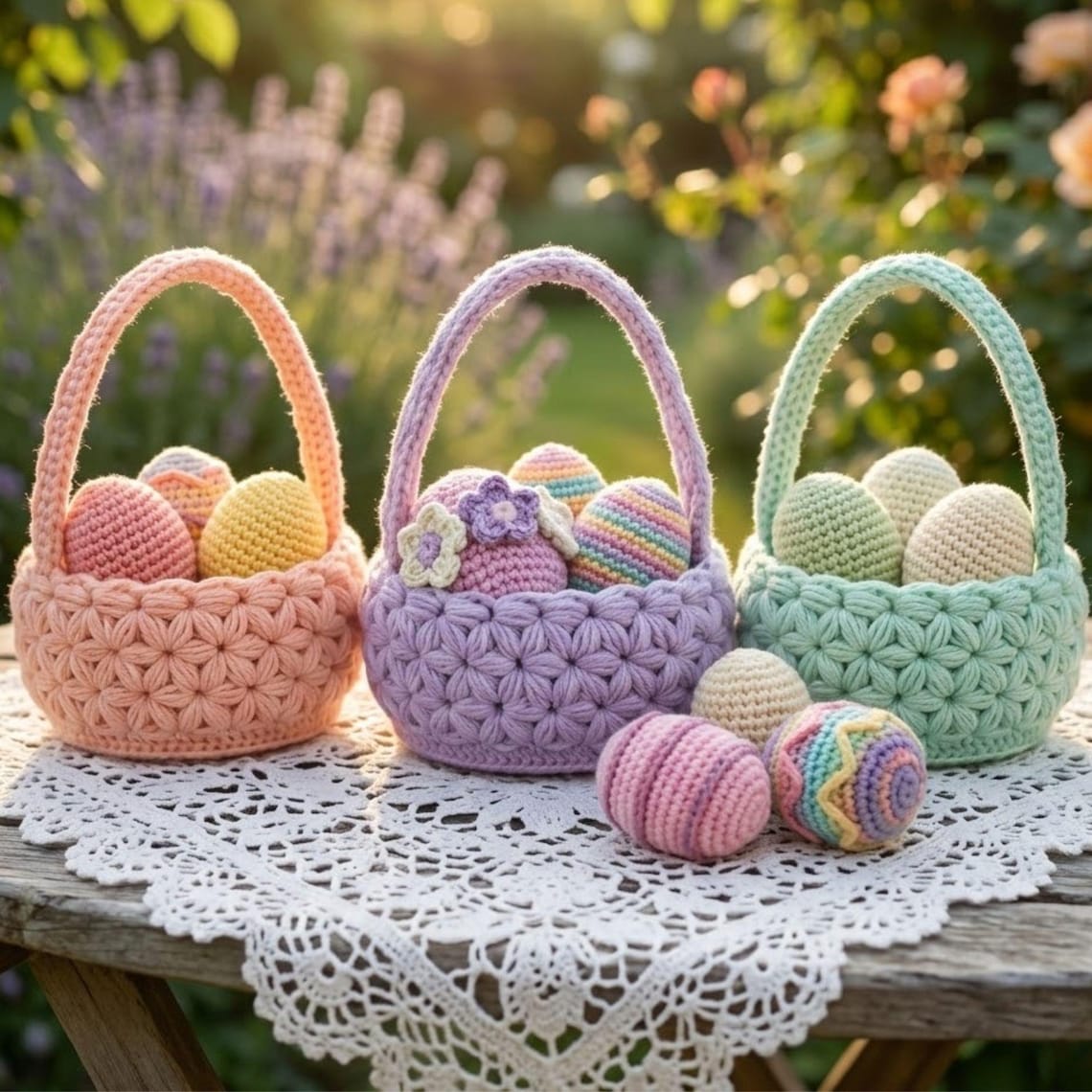 Easter Basket Crochet Pattern: Amigurumi Gift Pattern, Instant Download ...