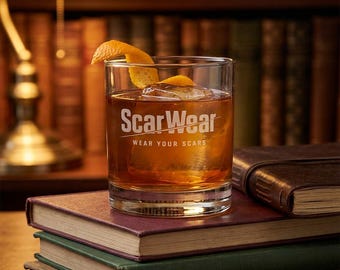 ScarWear gravierte Whiskyglas | 10,5oz