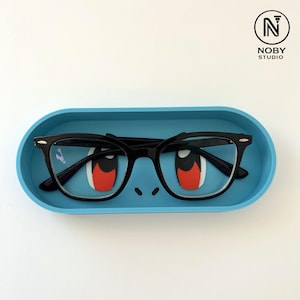Water Turtle Glasses Holder – Kawaii Desk Organizer Tray - 3D Printed