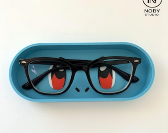 Water Turtle Glasses Holder – Kawaii Desk Organizer Tray - 3D Printed