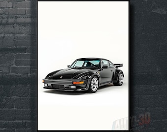 Póster del Porsche 911, arte mural del Porsche 911, póster de coche, impresión automotriz, regalo del Porsche 911, arte mural imprimible, arte del Porsche 911