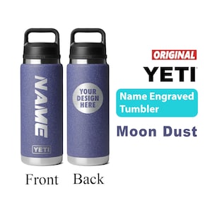 Moon Dust Engraved Yeti Tumbler - Etsy