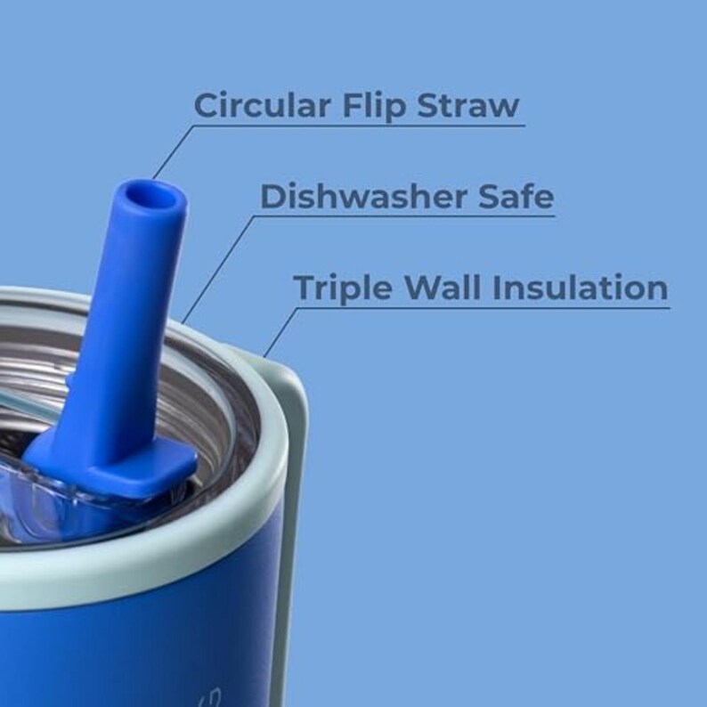 Personalized 32oz HydroJug Traveler Tumbler with Flip Straw & Handle, Laser Engraved Stainless Steel Leak-Proof, Fits in Cup Holder