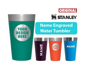 Personalisierte Stanley 16 Unzen Adventure Stacking Bier Pintglas, lasergravierte, isolierte stapelbare Edelstahl-Trinkbecher, Ostergeschenk